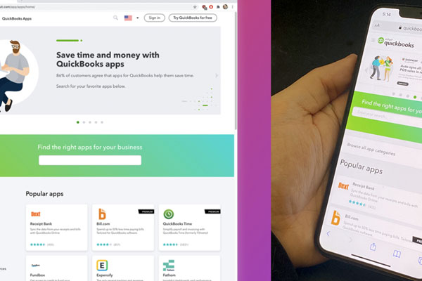 QuickBooks App Marketplace Redesign