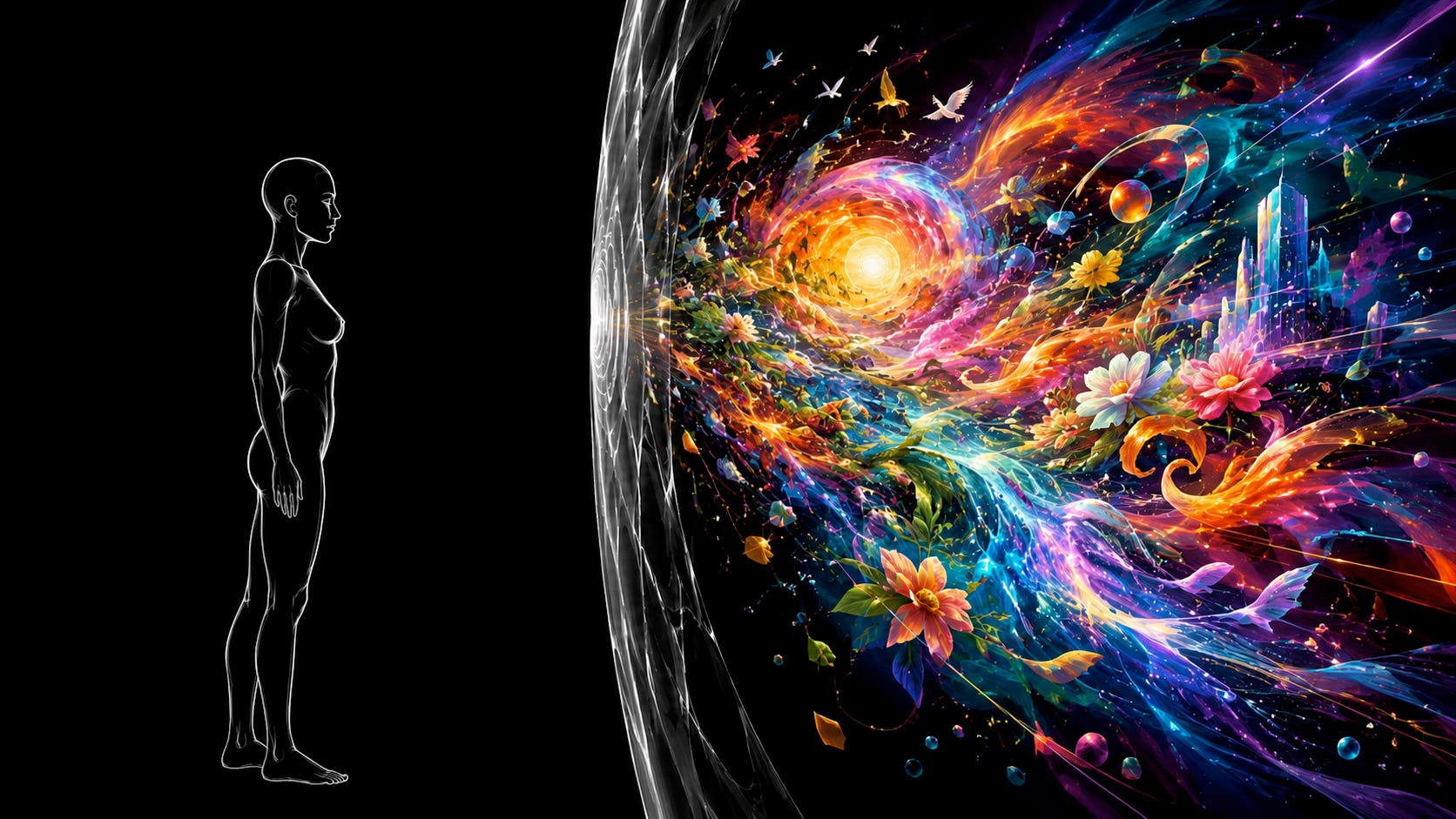 You are at the edge of the universe.
